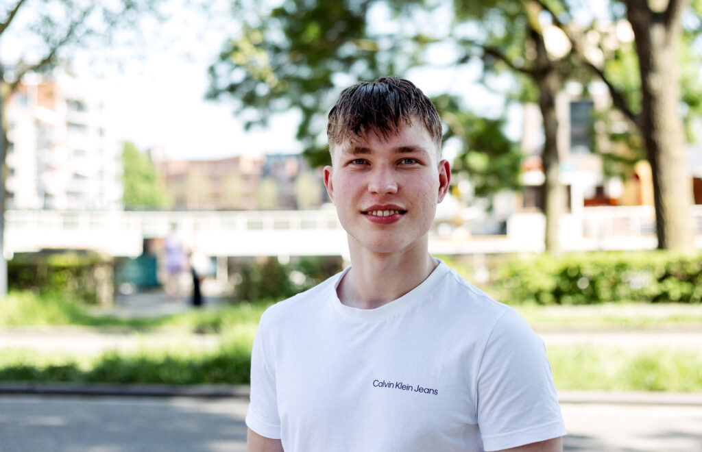 Oekraïense student Ivan